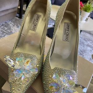 Jimmy Choo Cinderella shoes